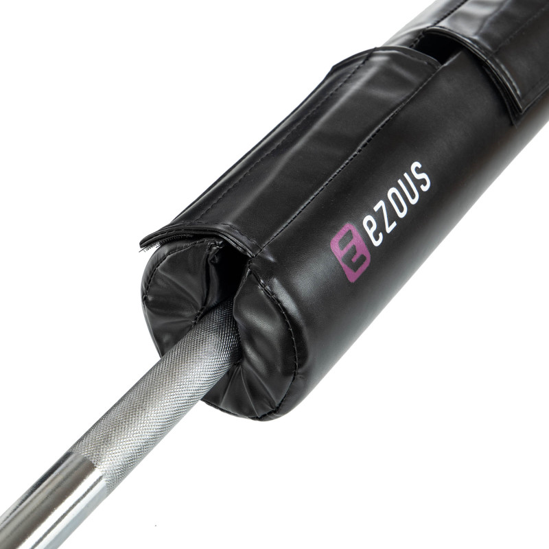 Накладка на гриф штанги пом'якшувальна BARBELL PAD EZOUS L-01 чорний