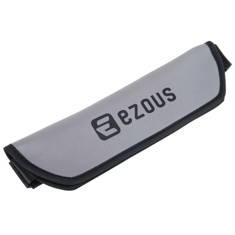 Пояс тренажер для сідничного містка регульований ваговий пояс PORTABLE HIP THRUST STRAP EZOUS L-04 сірий-чорний