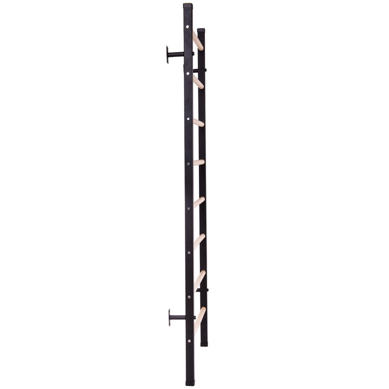 Шведська стінка SP-Planeta Fitness Wood L-6789 сталь дерево чорний-коричневий