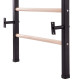 Шведська стінка SP-Planeta Fitness Wood L-6789 сталь дерево чорний-коричневий