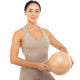 М'яч для пілатесу та йоги BLOOM MINI PILATES BALLl LB7001-25 25см коричневий
