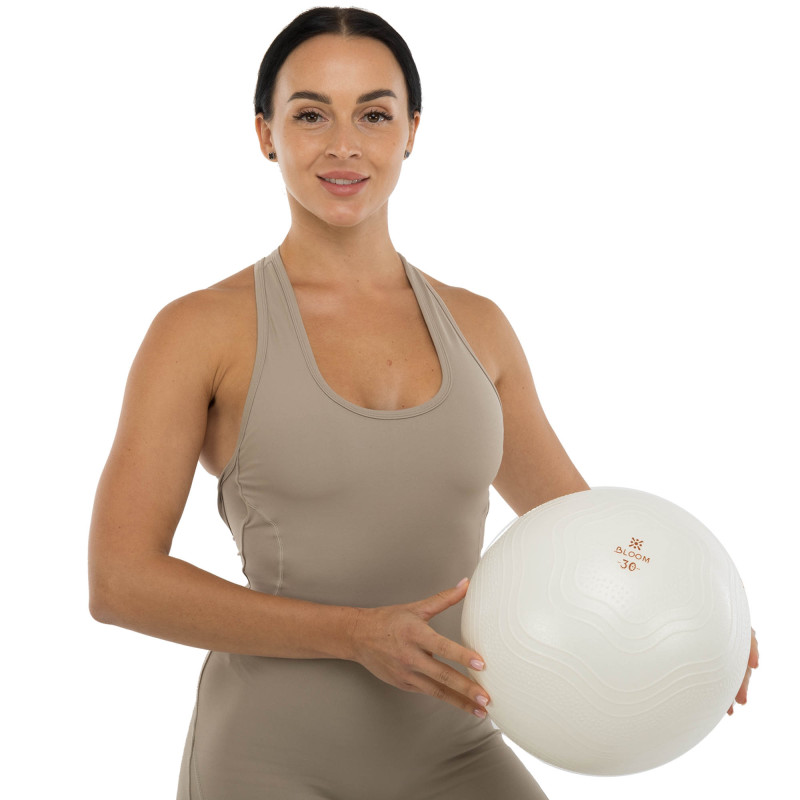 М'яч для пілатесу та йоги BLOOM MINI PILATES BALLl LB7001-30 30см білий