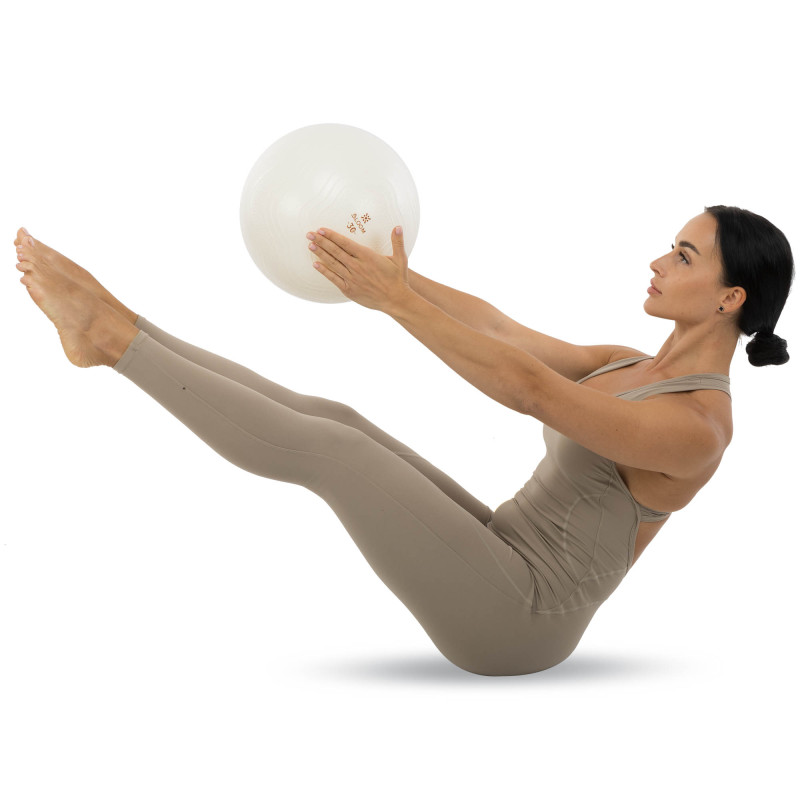 М'яч для пілатесу та йоги BLOOM MINI PILATES BALLl LB7001-30 30см білий