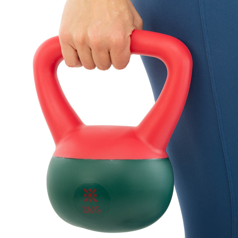 Гиря м'яка BLOOM SOFT KETTLEBELL LB7012-2 вага 2кг кольори в асортименті