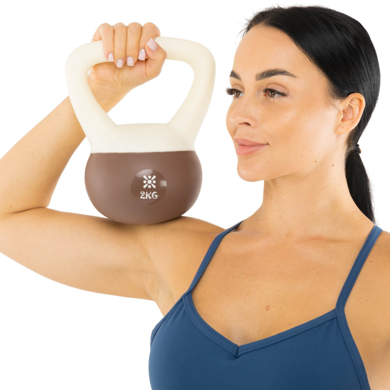 Гиря м'яка BLOOM SOFT KETTLEBELL LB7012-2 вага 2кг кольори в асортименті