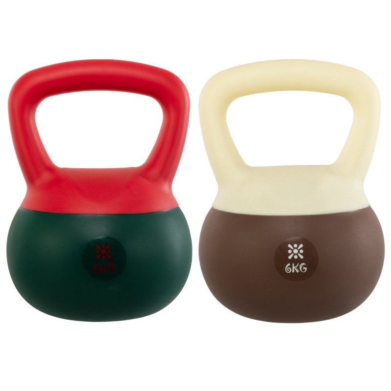Гиря м'яка BLOOM SOFT KETTLEBELL LB7012-6 вага 6кг кольори в асортименті