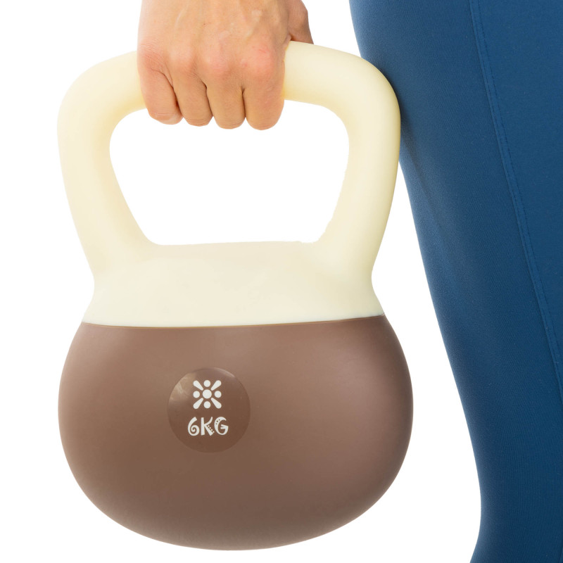 Гиря м'яка BLOOM SOFT KETTLEBELL LB7012-6 вага 6кг кольори в асортименті