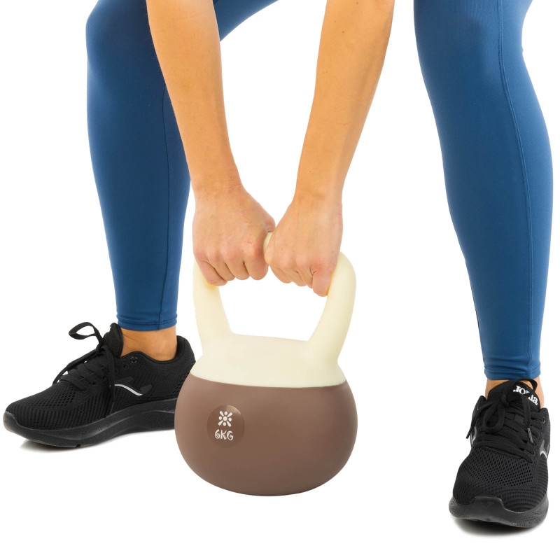 Гиря м'яка BLOOM SOFT KETTLEBELL LB7012-6 вага 6кг кольори в асортименті