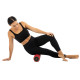 Ролер масажний циліндр (ролик мфр) 45см Grid Flower Roller BLOOM FOAM ROLLER LB7022 кольори в асортименті
