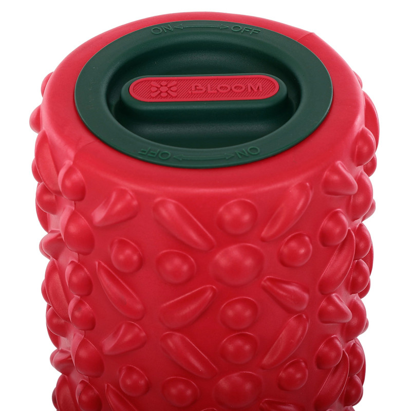Ролер масажний циліндр (ролик мфр) 45см Grid Flower Roller BLOOM FOAM ROLLER LB7022 кольори в асортименті