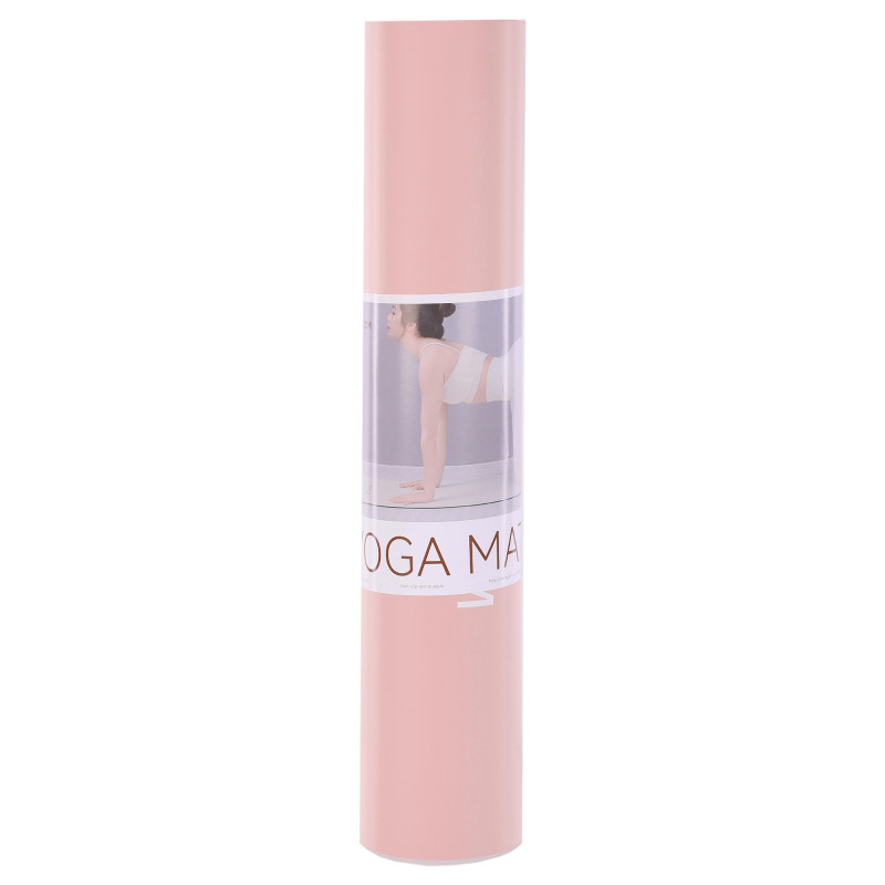 Килимок для фітнесу та йоги PU двошаровий BLOOM YOGA MAT LB7030 183x61x0,5см кольори в асортименті
