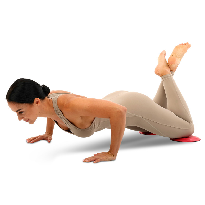 Підставка під коліно та лікоть для йоги 2 штуки BLOOM YOGA PADS LB7032 розмір-19x1,5см кольори в асортименті
