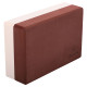 Блок для йоги двокольоровий BLOOM YOGA BRICK LB7041 кольори в асортименті