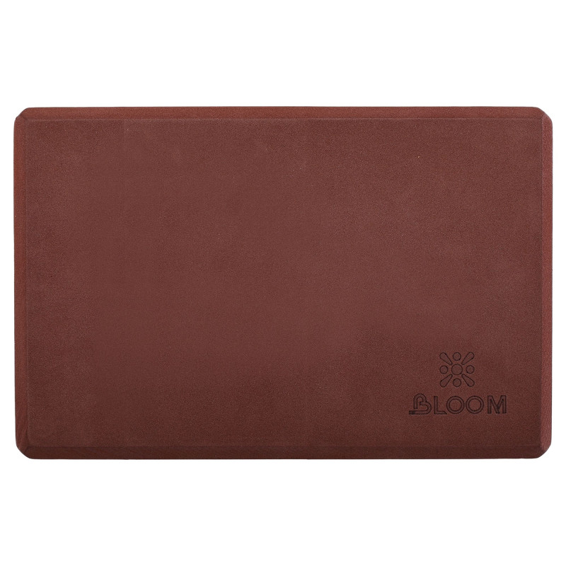 Блок для йоги двокольоровий BLOOM YOGA BRICK LB7041 кольори в асортименті