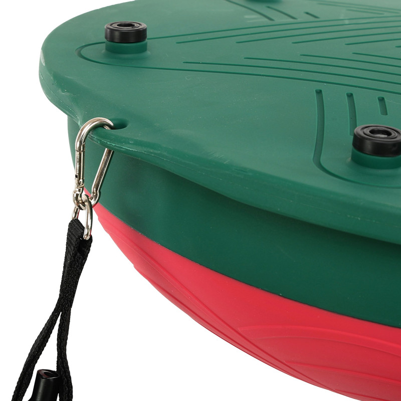 Балансувальна платформа напівсфера BOSU з еспандерами BOSU BLOOM BALANCE TRAINER LB7052 кольори в асортименті