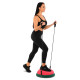 Балансувальна платформа напівсфера BOSU з еспандерами BOSU BLOOM BALANCE TRAINER LB7052 кольори в асортименті