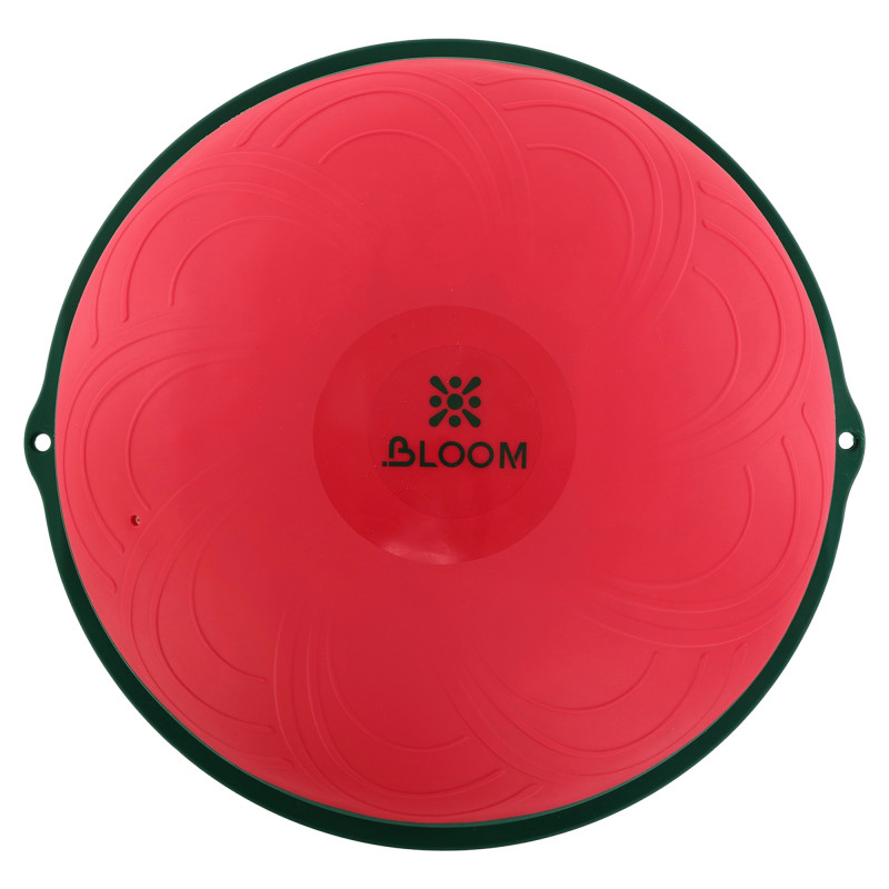Балансувальна платформа напівсфера BOSU з еспандерами BOSU BLOOM BALANCE TRAINER LB7052 кольори в асортименті