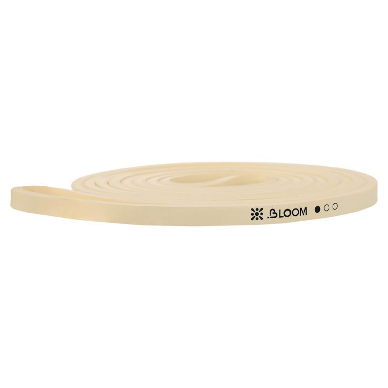 Гума петля для підтягувань та тренувань стрічка силова BLOOM SUPER BAND LB7070-1 білий