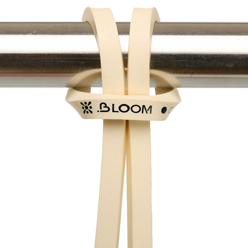Гума петля для підтягувань та тренувань стрічка силова BLOOM SUPER BAND LB7070-1 білий