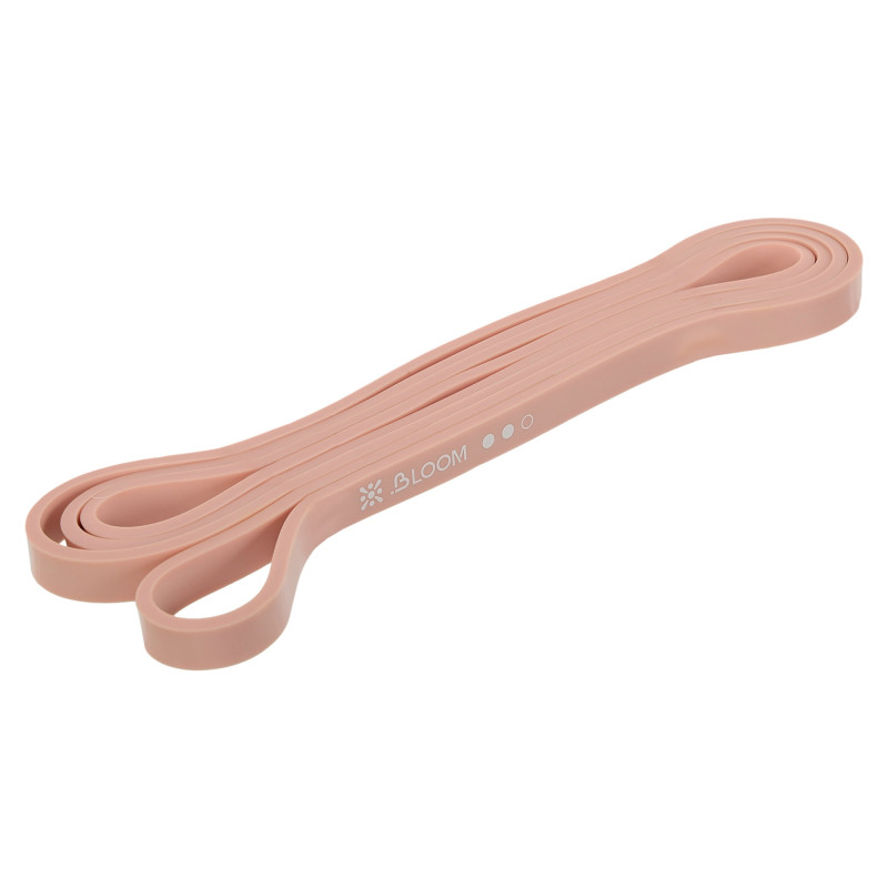 Гума петля для підтягувань та тренувань стрічка силова BLOOM SUPER BAND LB7070-2 рожевий