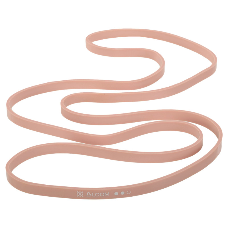 Гума петля для підтягувань та тренувань стрічка силова BLOOM SUPER BAND LB7070-2 рожевий