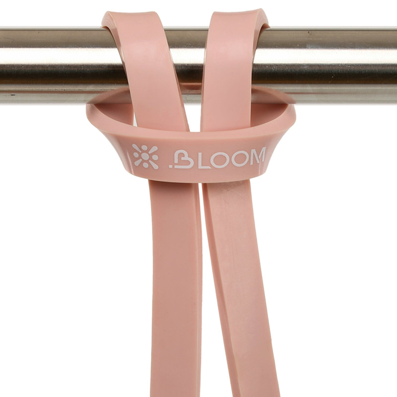Гума петля для підтягувань та тренувань стрічка силова BLOOM SUPER BAND LB7070-2 рожевий