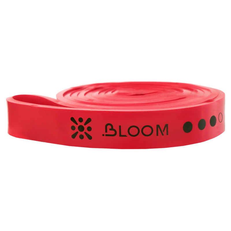Гума петля для підтягувань та тренувань стрічка силова BLOOM SUPER BAND LB7071-3 червоний