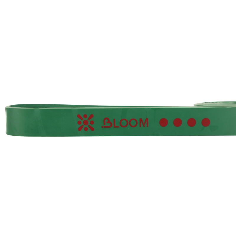 Гума петля для підтягувань та тренувань стрічка силова BLOOM SUPER BAND LB7071-4 зелений