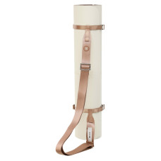 Ремінь-стяжка для перенесення килимка BLOOM YOGA MAT STRAP LB7084 коричневий