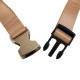 Ремінь-стяжка для перенесення килимка BLOOM YOGA MAT STRAP LB7084 коричневий