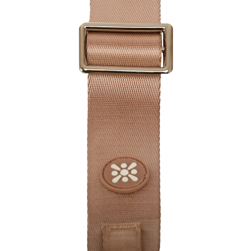 Ремінь-стяжка для перенесення килимка BLOOM YOGA MAT STRAP LB7084 коричневий