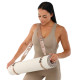 Ремінь-стяжка для перенесення килимка BLOOM YOGA MAT STRAP LB7084 коричневий