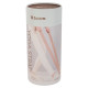 Ремінь для йоги з металевою пряжкою BLOOM YOGA STRAP LB7086 183x3,8см коричневий
