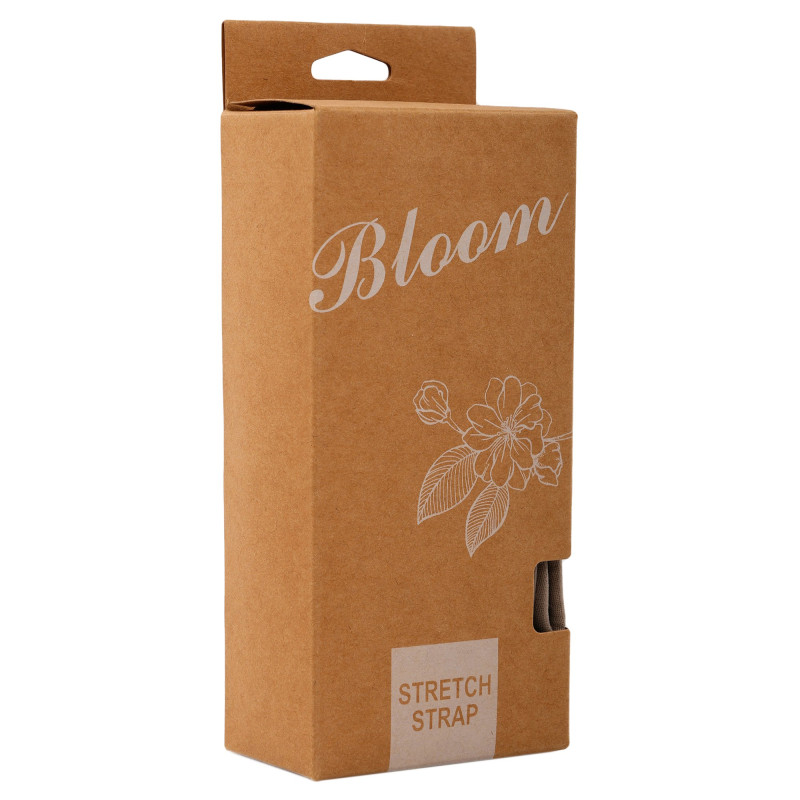 Стрічка стропа з петлями для розтяжки BLOOM STRETCH STRAP LB7087 коричневий