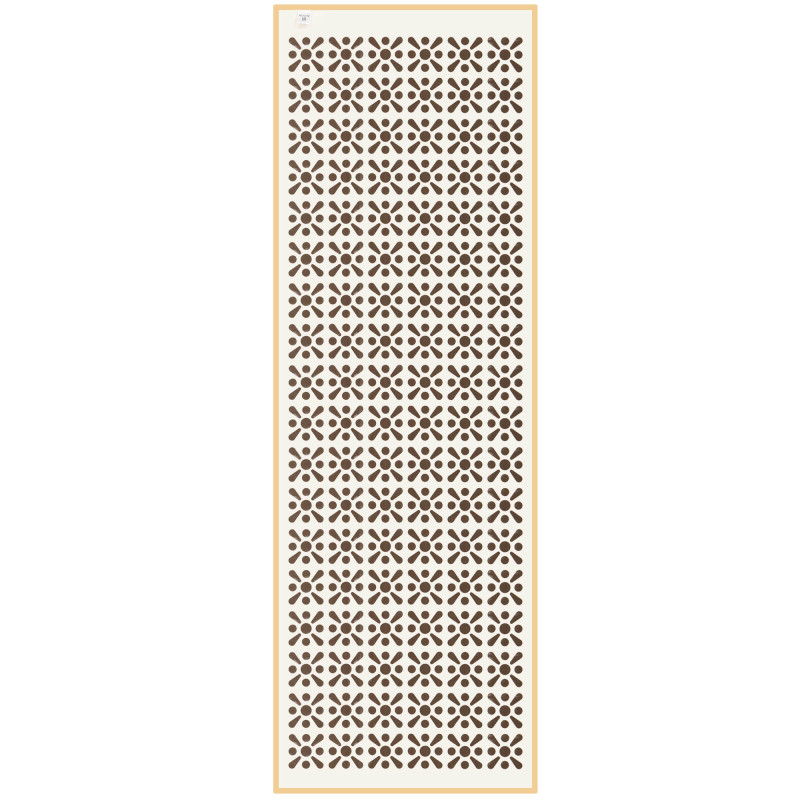 Килимок рушник для йоги нековзний BLOOM YOGA TOWEL LB7091 BEGONIA коричневий