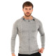 Кофта спортивна на блискавці з капюшоном SP-Sport LD-1006-GR M-3XL сірий