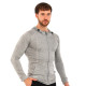 Кофта спортивна на блискавці з капюшоном SP-Sport LD-1006-GR M-3XL сірий