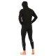 Кофта спортивна на блискавці з капюшоном JASON LD-2 S-XL чорний