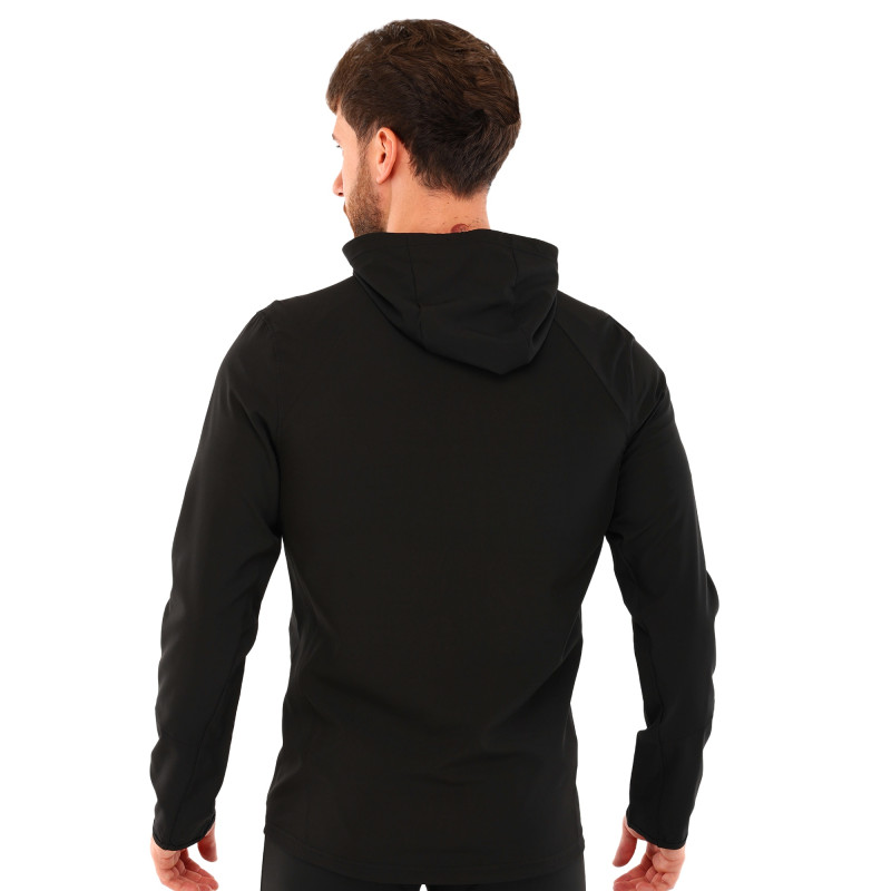 Кофта спортивна на блискавці з капюшоном JASON LD-2 S-XL чорний