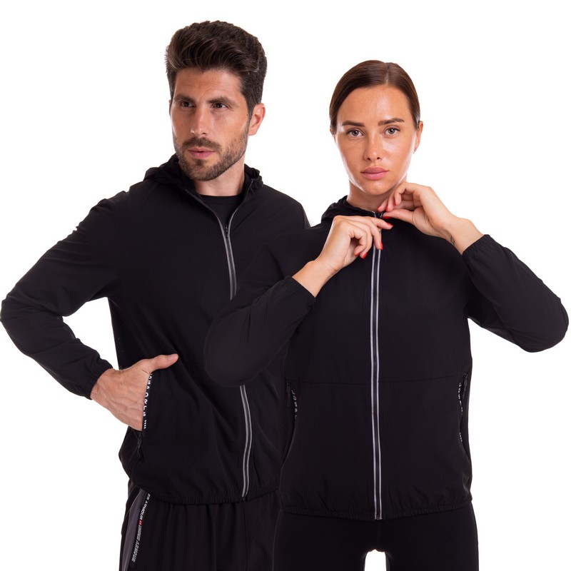 Кофта спортивна на блискавці з капюшоном Lingo LD-6303 M-4XL кольори в асортименті