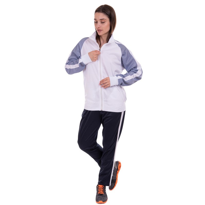 Костюм спортивний кофта на блискавці та штани LIDONG LD-6803-LD-6803K L-4XL кольори в асортименті