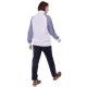 Костюм спортивний кофта на блискавці та штани LIDONG LD-6803-LD-6803K L-4XL кольори в асортименті