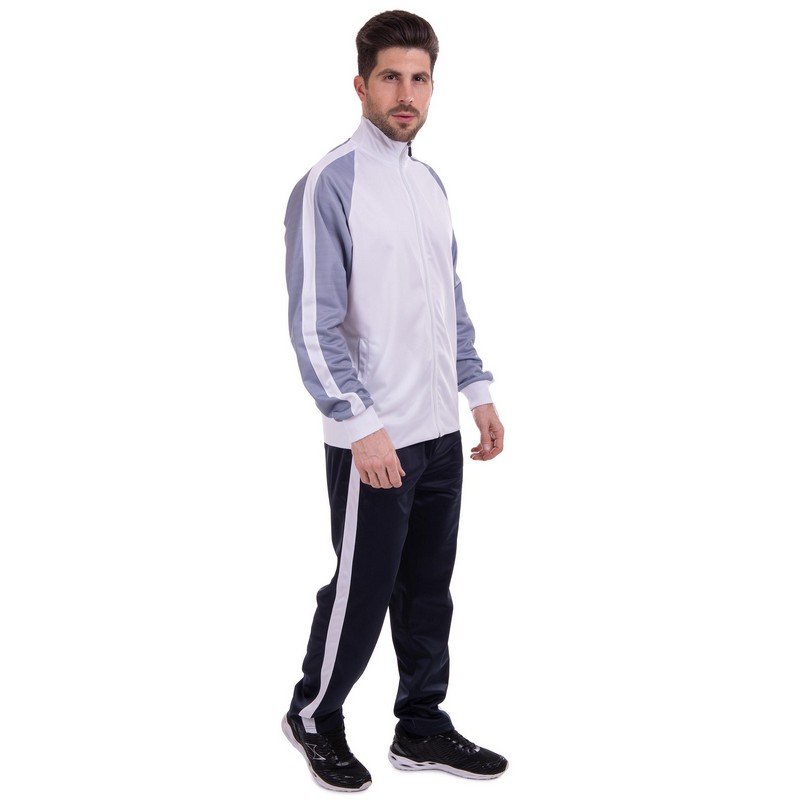 Костюм спортивний кофта на блискавці та штани LIDONG LD-6803-LD-6803K L-4XL кольори в асортименті