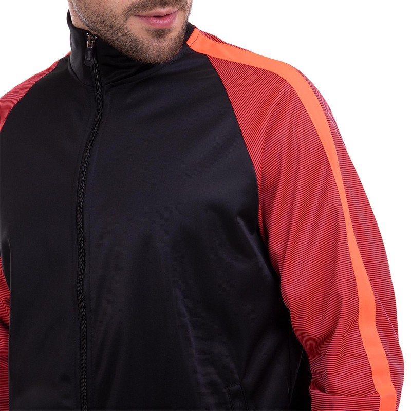 Костюм спортивний кофта на блискавці та штани LIDONG LD-6803-LD-6803K L-4XL кольори в асортименті