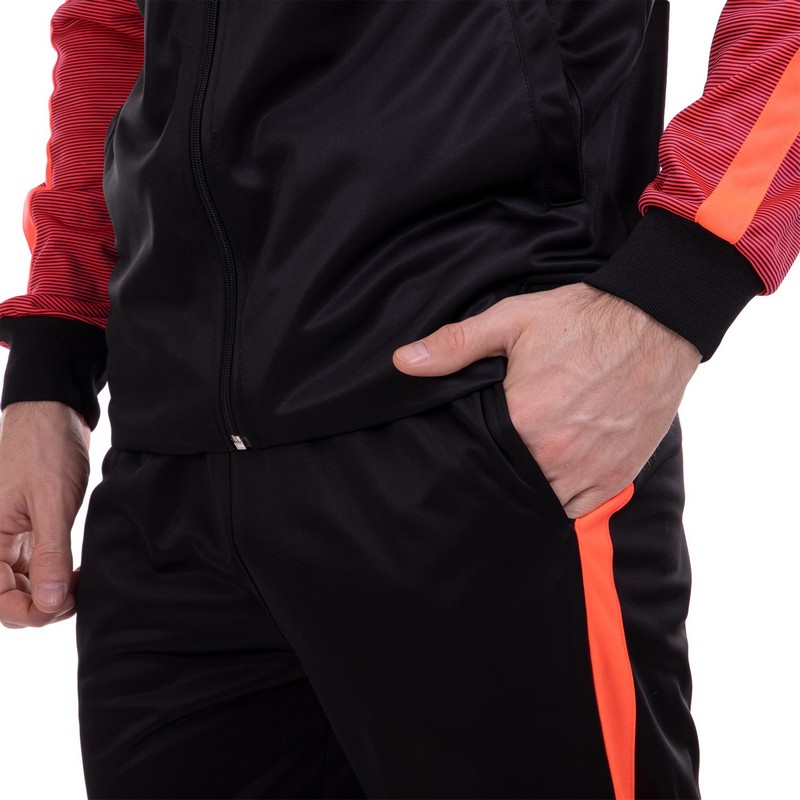 Костюм спортивний кофта на блискавці та штани LIDONG LD-6803-LD-6803K L-4XL кольори в асортименті