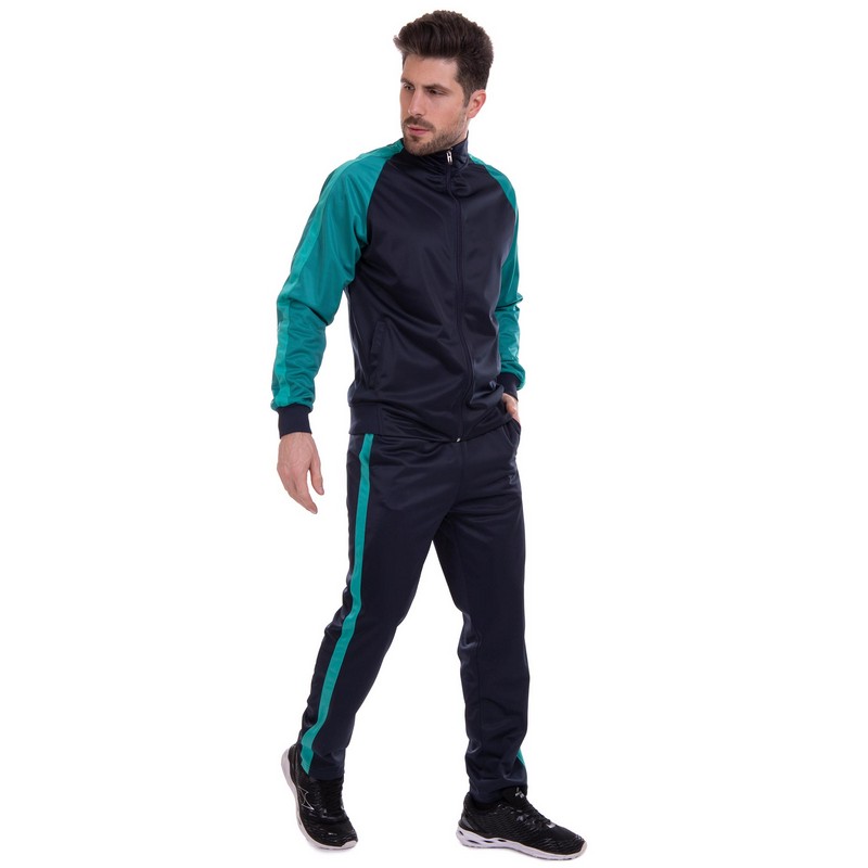 Костюм спортивний кофта на блискавці та штани LIDONG LD-6803-LD-6803K L-4XL кольори в асортименті