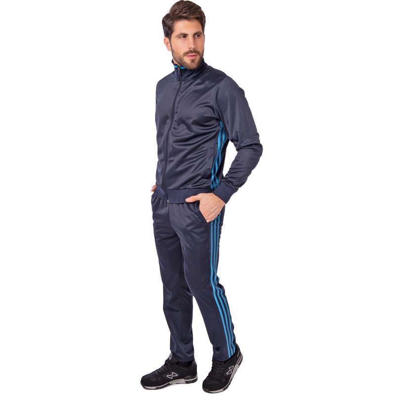 Костюм спортивний кофта на блискавці та штани LIDONG LD-6805-LD-6805K M-4XL кольори в асортименті