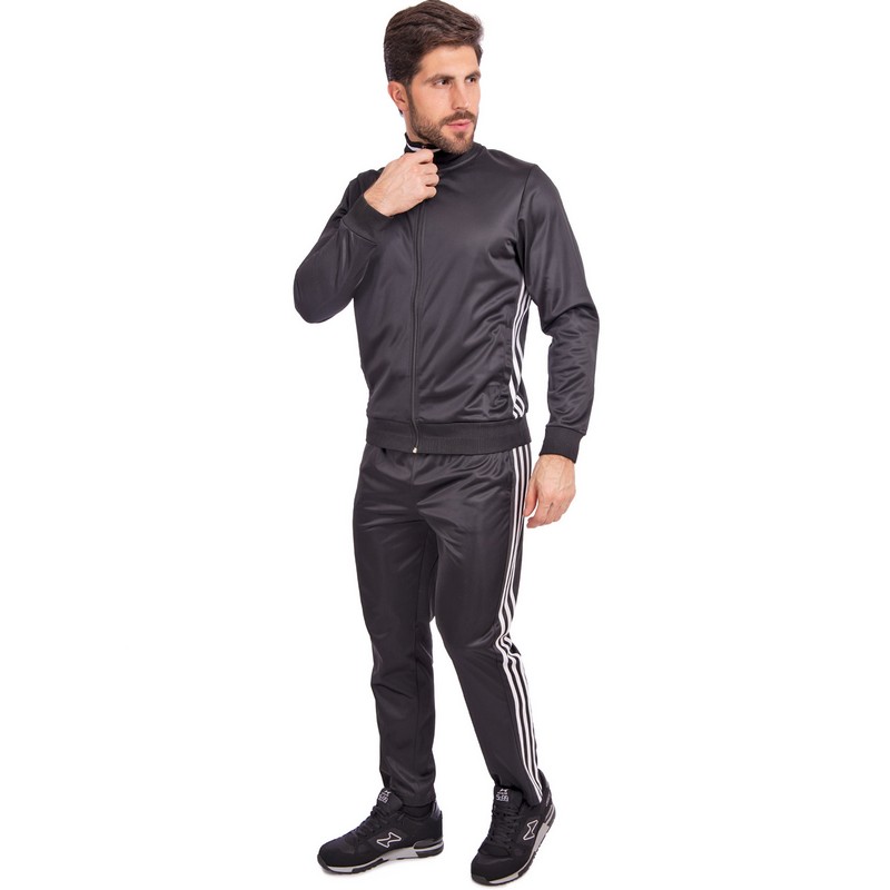 Костюм спортивний кофта на блискавці та штани LIDONG LD-6805-LD-6805K M-4XL кольори в асортименті