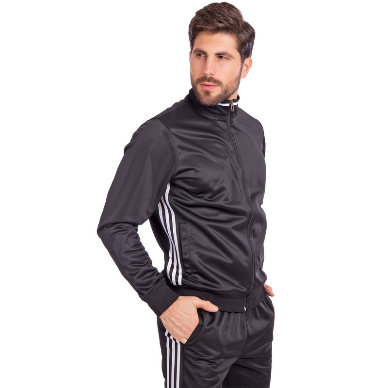 Костюм спортивний кофта на блискавці та штани LIDONG LD-6805-LD-6805K M-4XL кольори в асортименті