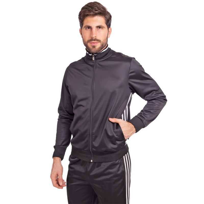 Костюм спортивний кофта на блискавці та штани LIDONG LD-6805-LD-6805K M-4XL кольори в асортименті